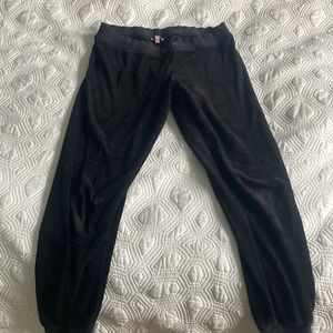 Juicy Couture velvet jogger
